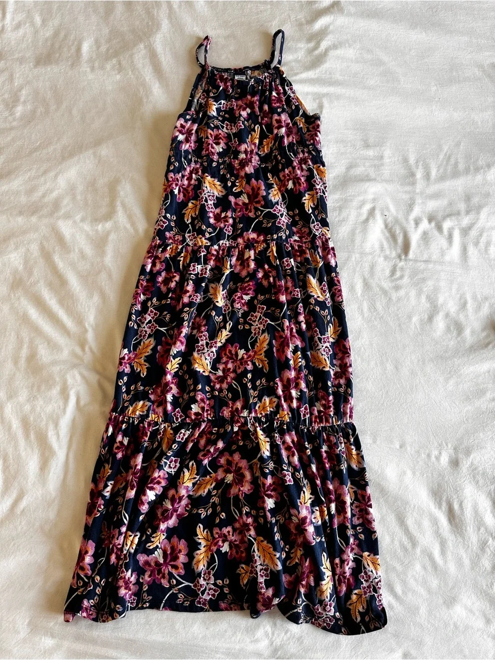 Old Navy Girls Floral Maxi Summer Halter Dress